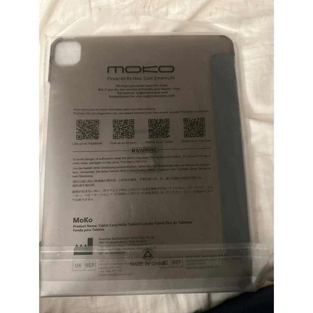 MoKo Case for iPad (A16) 11th Generation 11 Inch 2025, iPad 10th Generation 10.9